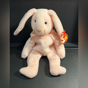 Hoppity the Pink Rabbit Retired Ty Beanie Baby!